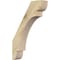 Ekena Millwork 4"W x 16"D x 24"H Olympic Rough Sawn Knee Brace, Douglas Fir BRC04X16X24OLY00RDF - alternate 1